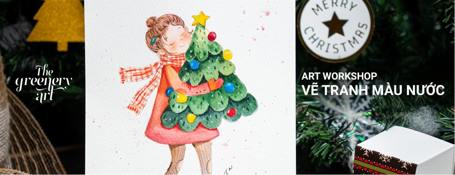 [THE GREENERY ART] ART WORKSHOP "VẼ MÀU NƯỚC THEO CHỦ ĐỀ 2023"