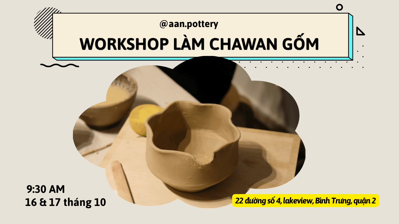 Workshop làm chawan gốm