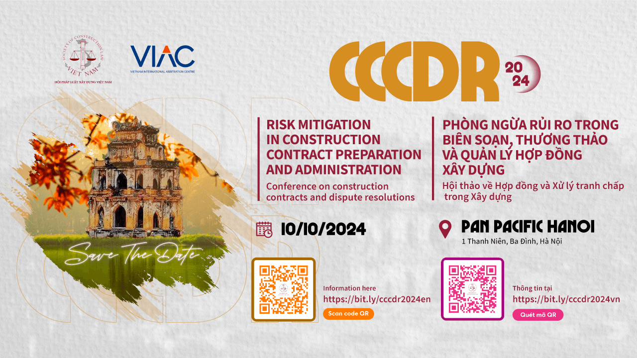 CCCDR2024 Conference on Construction Contracts and Dispute Resolutions