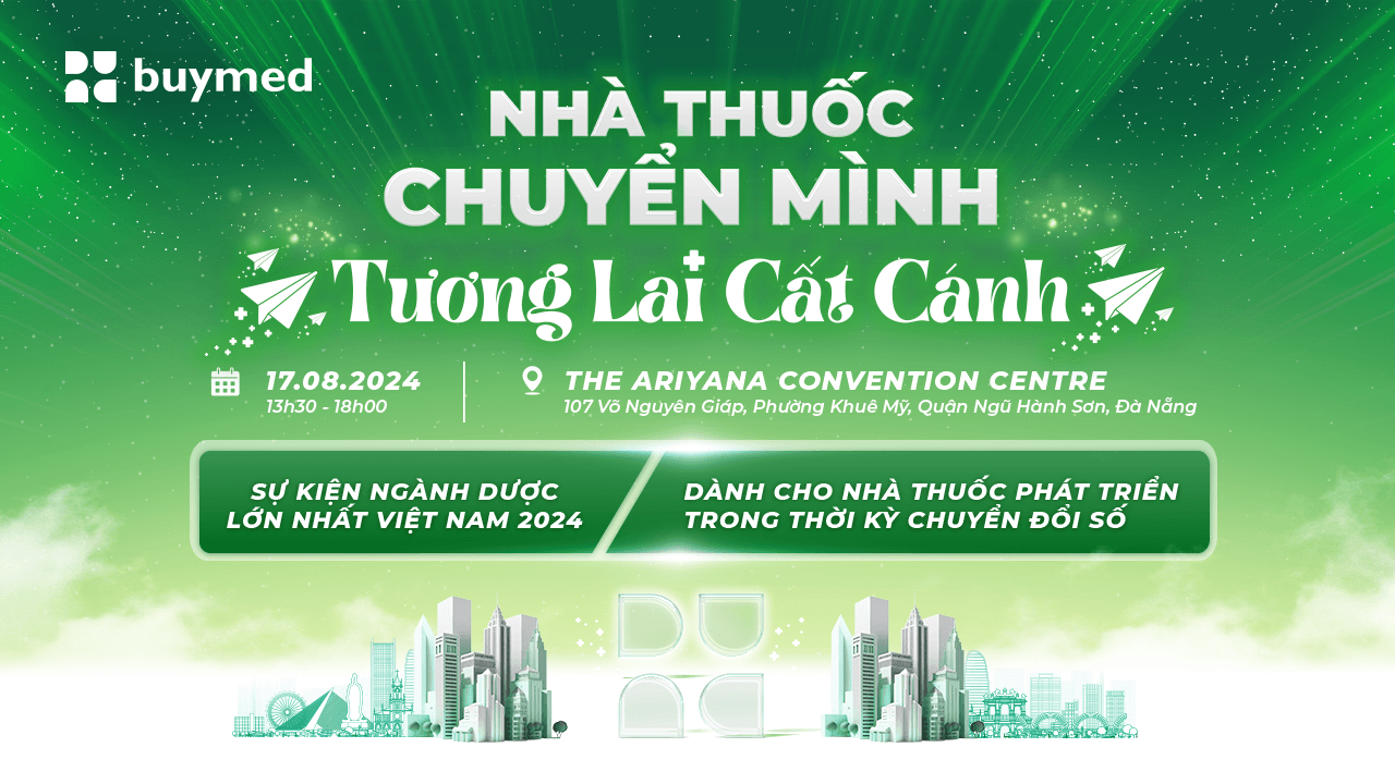 WORKSHOP NGÀNH DƯỢC & Y TẾ: NHÀ THUỐC CHUYỂN MÌNH - TƯƠNG LAI CẤT CÁNH