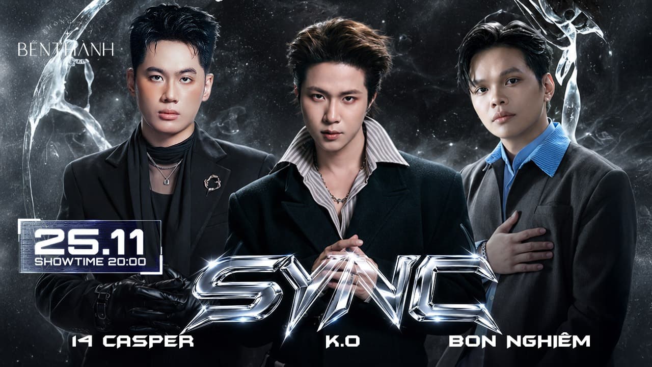 [BẾN THÀNH] Đêm nhạc 14 Casper - K.O - Bon Nghiêm