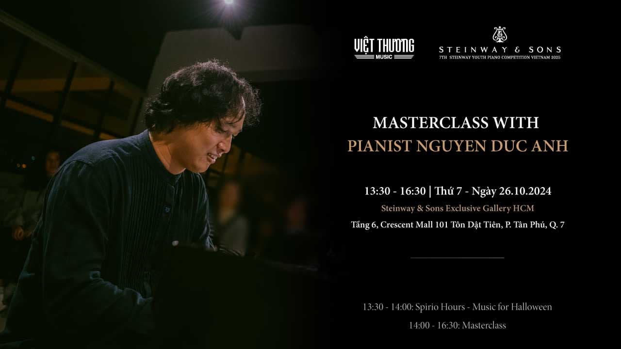 Masterclass with Pianist Nguyễn Đức Anh