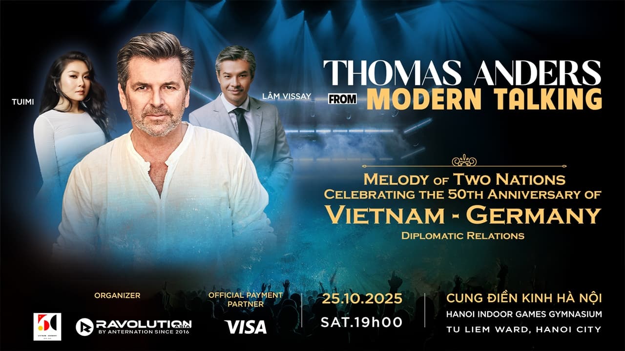 THOMAS ANDERS FROM MODERN TALKING