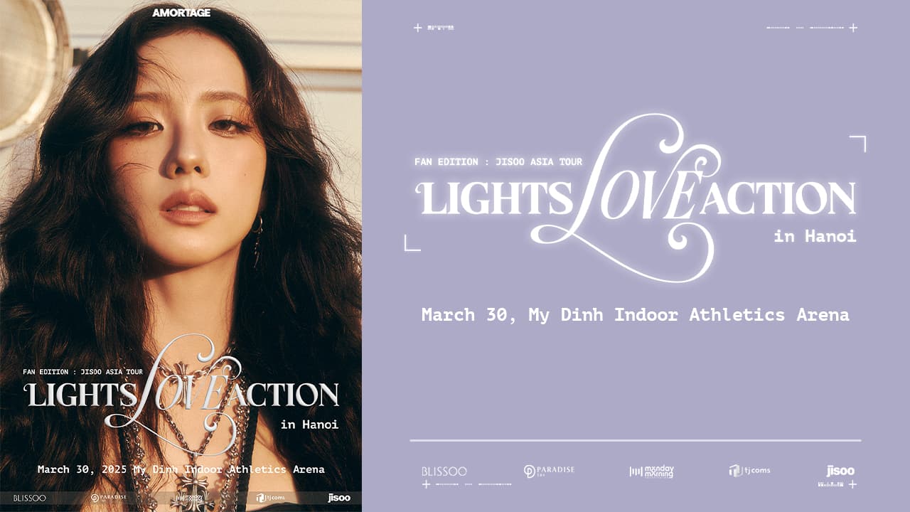 2025 JISOO ASIA TOUR: "LIGHTS, LOVE, ACTION!" IN HANOI