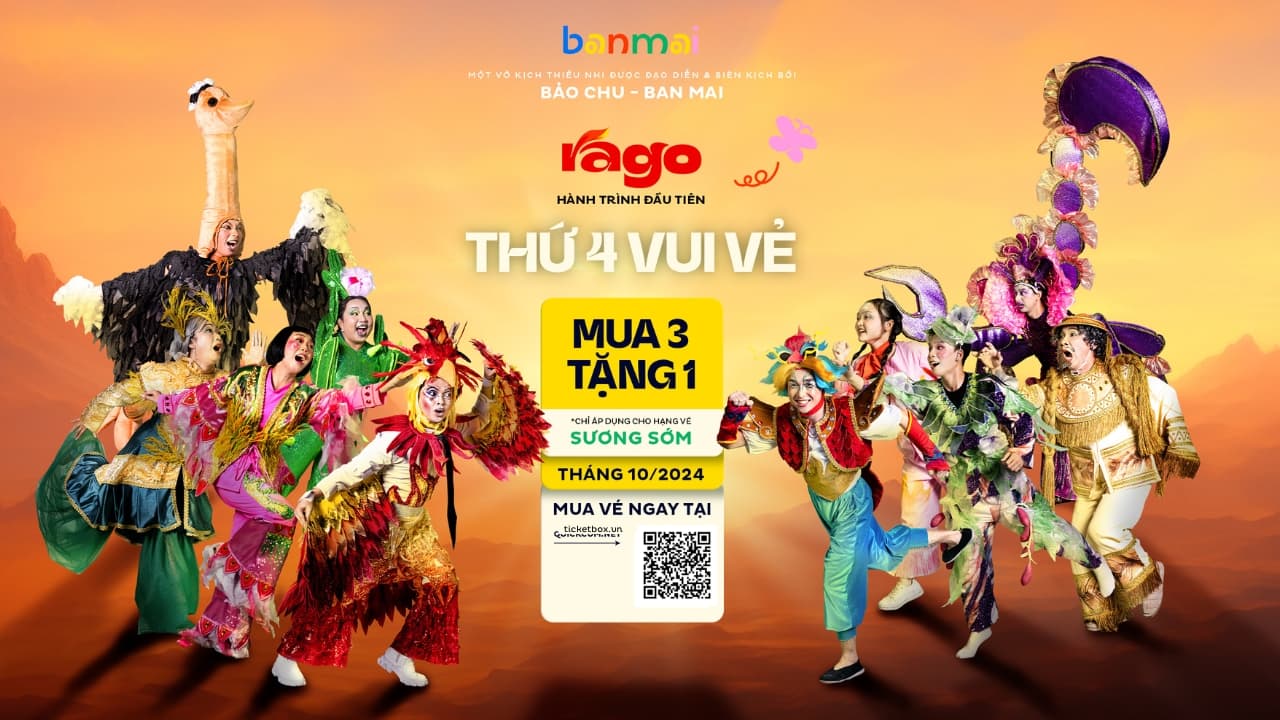SÂN KHẤU BAN MAI: NHẠC KỊCH GIA ĐÌNH RAGO 2.0 - HÀNH TRÌNH ĐẦU TIÊN