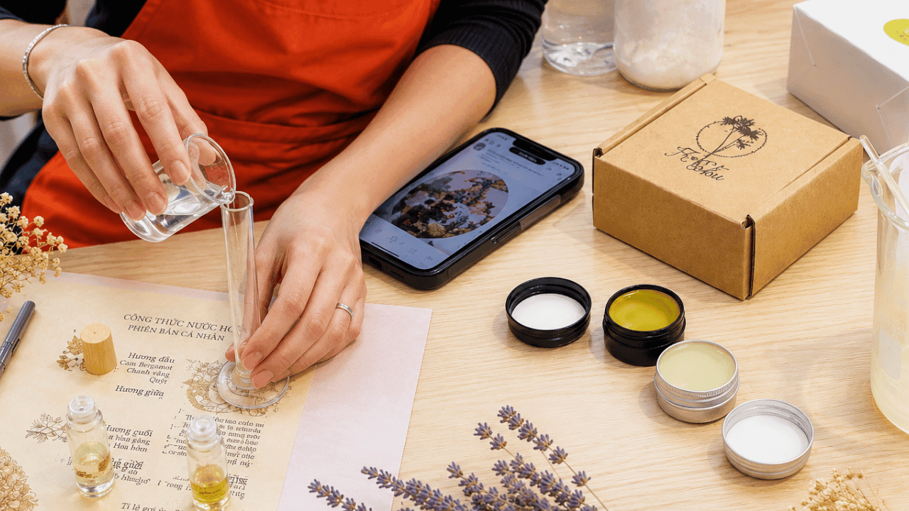 [FLOWER 1969’s] WORKSHOP SOLID PERFUME - NƯỚC HOA KHÔ