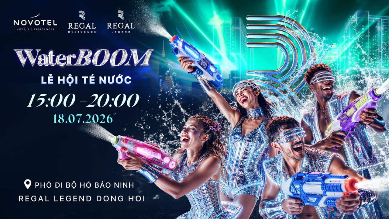 [MUA 5 VÉ GIẢM 20%] LEGEND WATER SHOW - LỄ HỘI TÉ NƯỚC REGAL LEGEND 