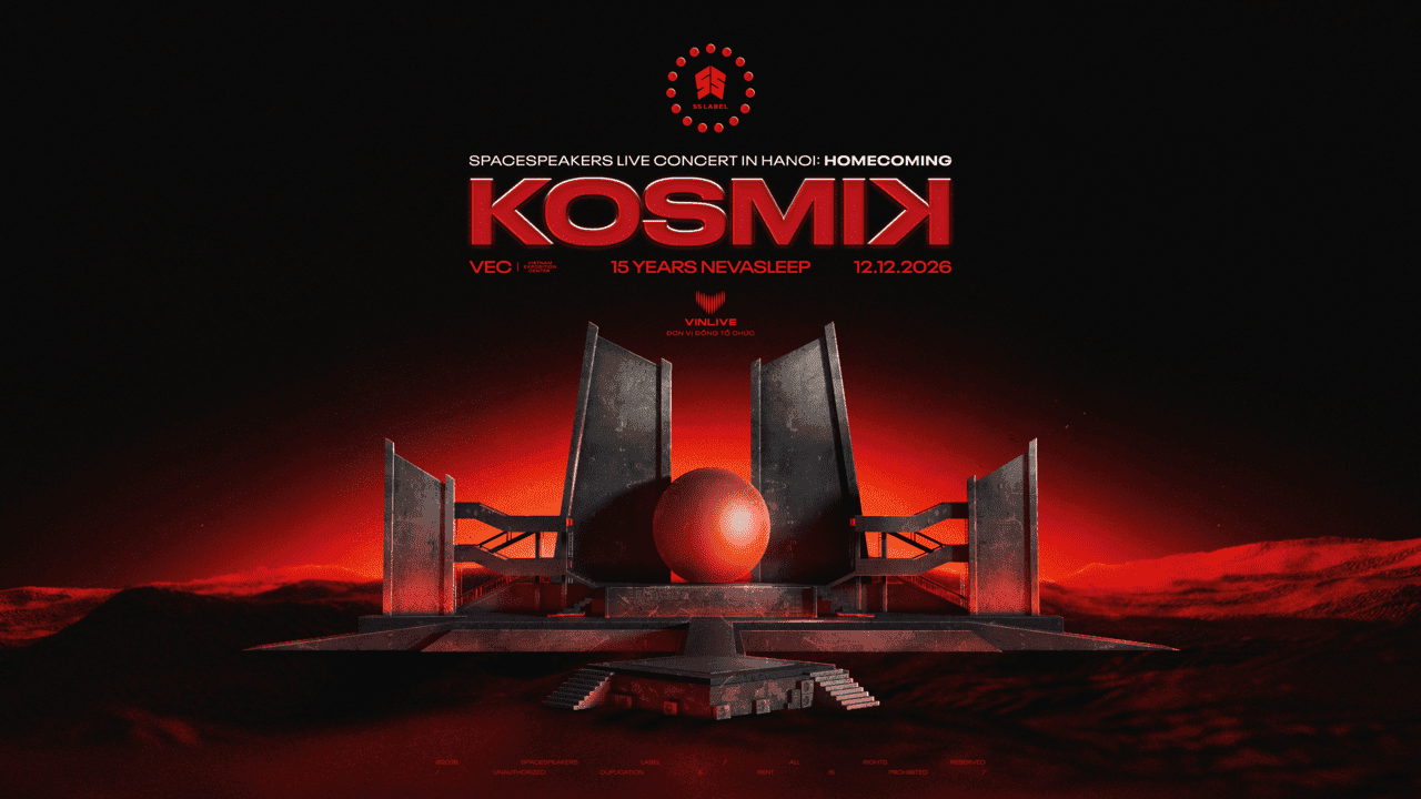 KOSMIK LIVE CONCERT 2026 IN HANOI: HOMECOMING