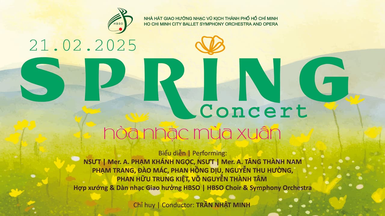 [HBSO] Hòa Nhạc Mùa Xuân - Spring Concert