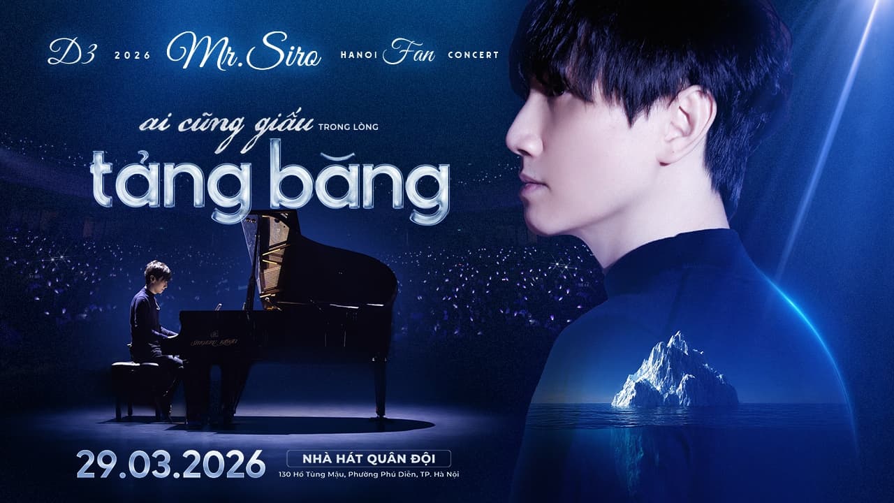 Mr Siro - Fan Concert - Ai Cũng Giấu Trong Lòng Tảng Băng - Hà Nội