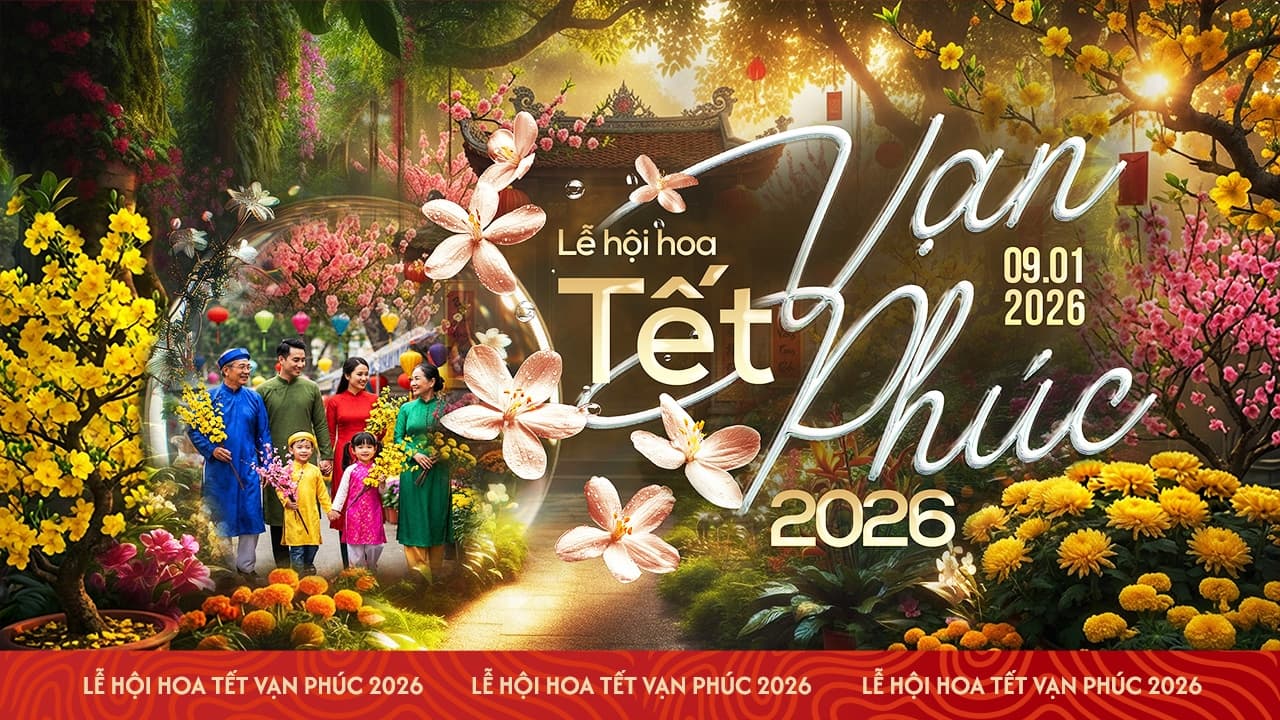 Lễ Hội Hoa Tết Vạn Phúc 2026