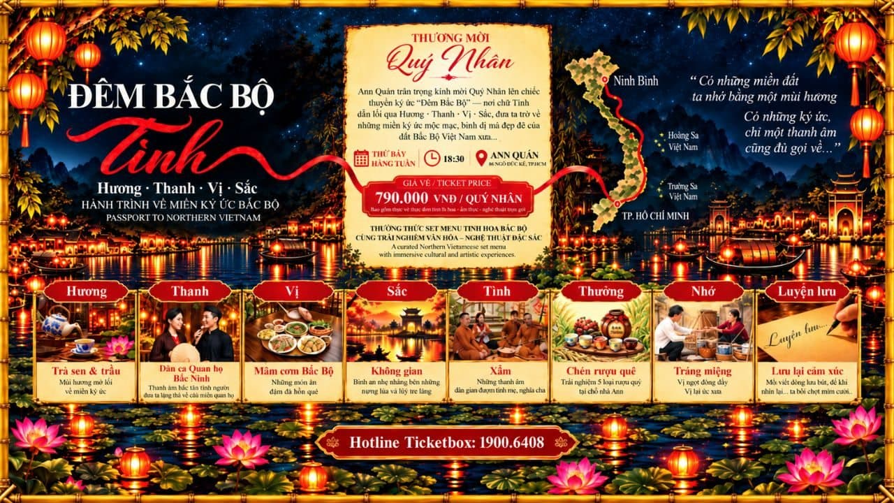ĐÊM BẮC BỘ: "TÌNH" - MỘT MÂM CƠM, MỘT MIỀN THƯƠNG NHỚ