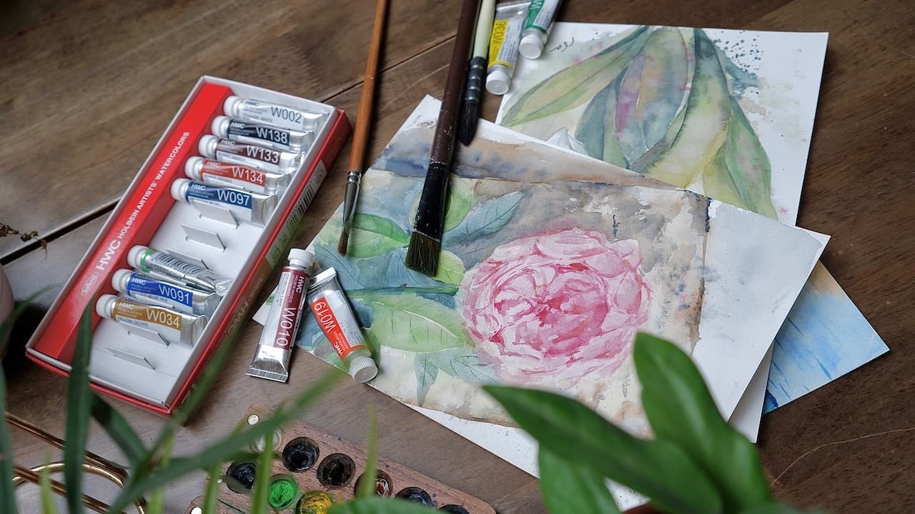 [GARDEN ART] - ART WORKSHOP VẼ TRANH MÀU NƯỚC "HOA TRONG VƯỜN"