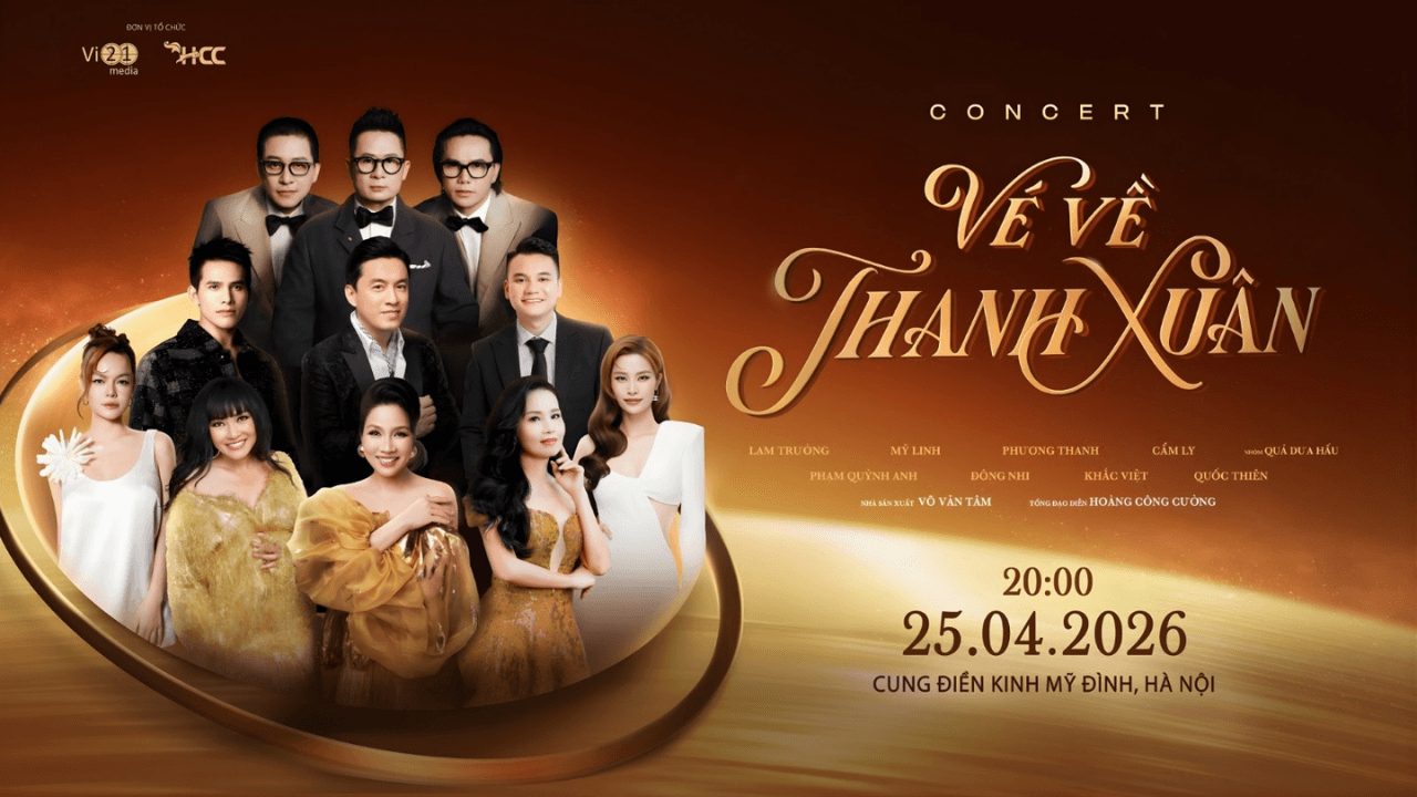 CONCERT VÉ VỀ THANH XUÂN