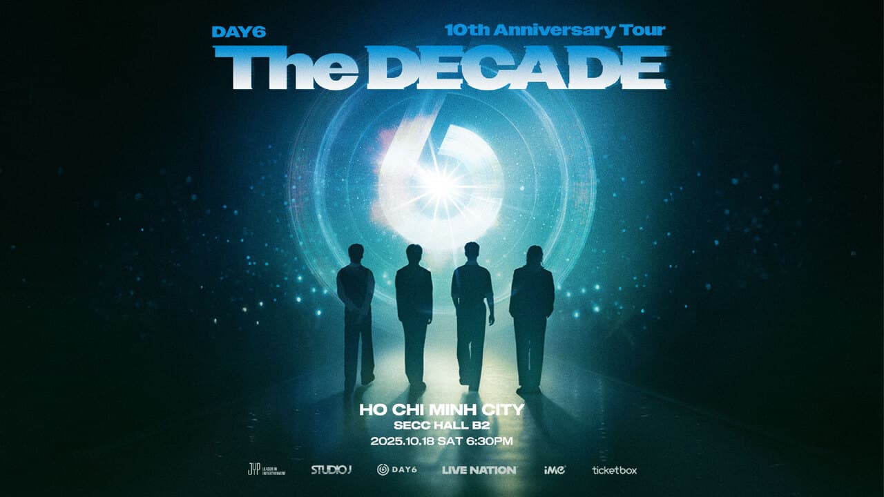 DAY6 10th Anniversary Tour <The DECADE> in HO CHI MINH CITY