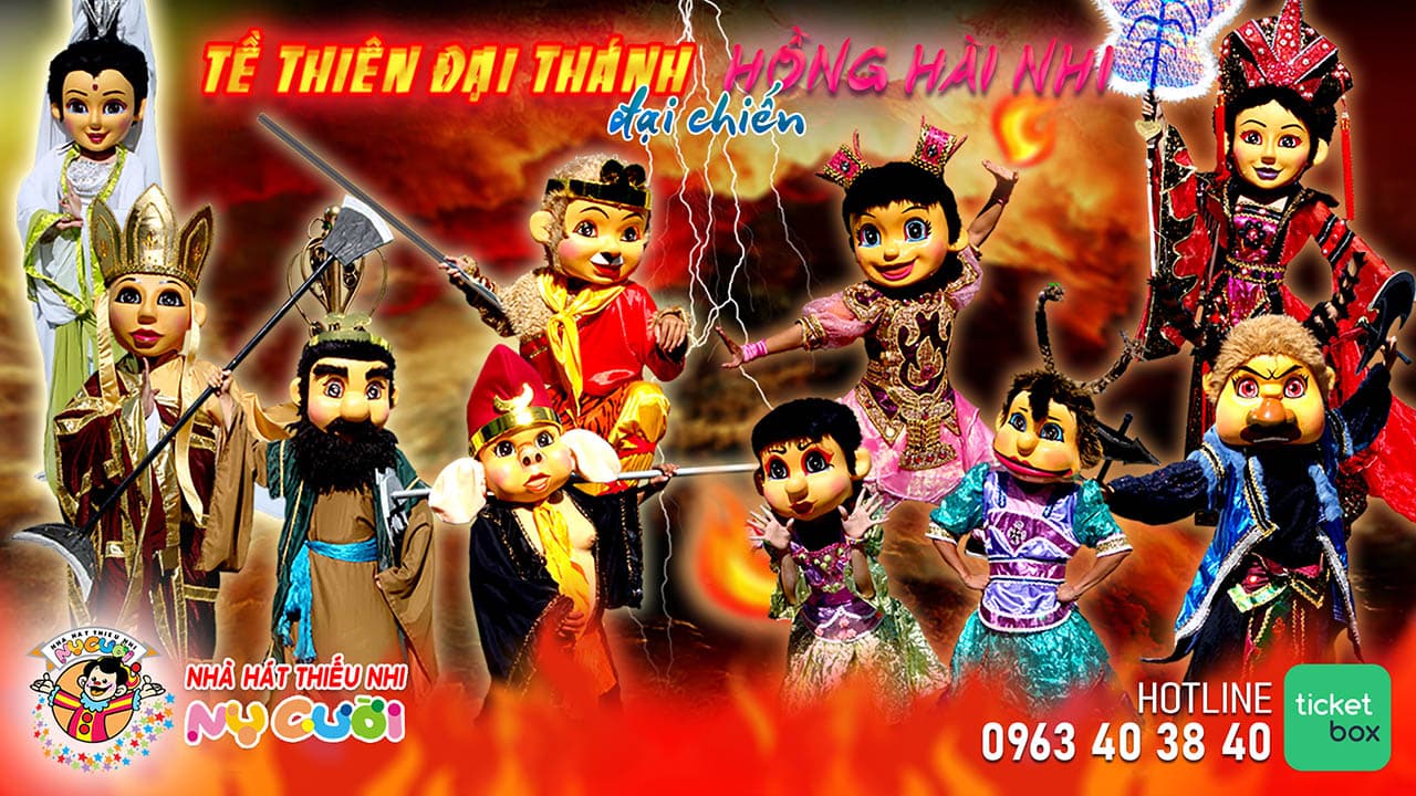 Vở Kịch Rối: Tề Thiên Đại Thánh đại chiến Hồng Hài Nhi