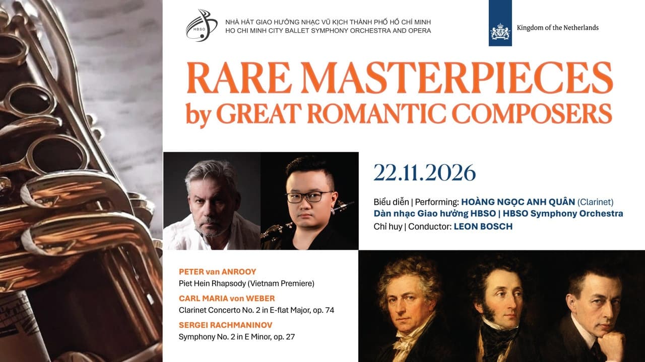 HBSO: RARE MASTERPIECES by GREAT ROMANTIC COMPOSERS