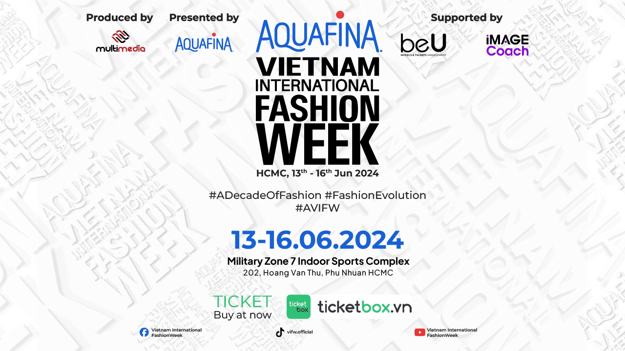 Aquafina Tuần Lễ Thời Trang Quốc Tế Việt Nam 2024