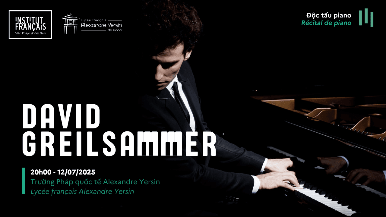 (Hà Nội) Piano : Tiên nữ, giấc mơ và điệu vũ - David Greilsammer 