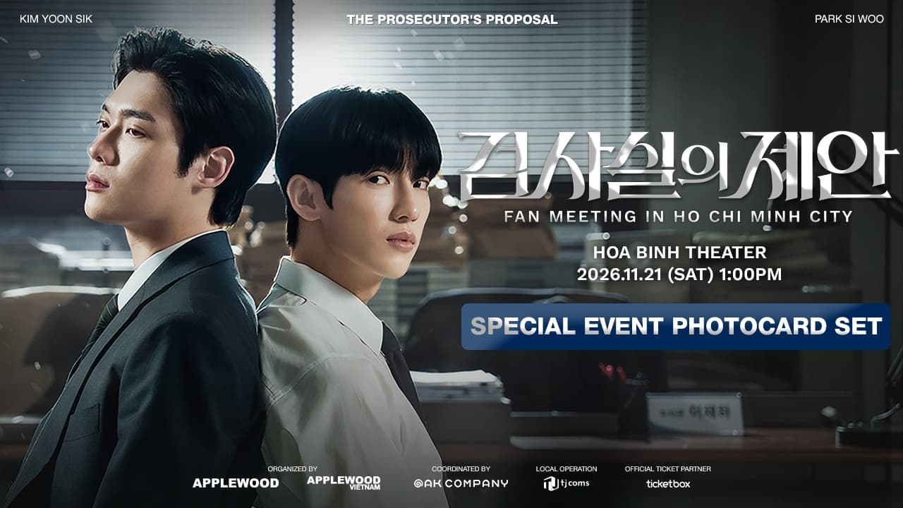 The Prosecutor's Proposal Fan Meeting In Ho Chi Minh City | Special Event Photocard Set 