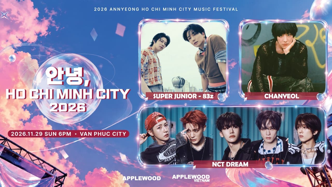 2026 ANNYEONG HO CHI MINH CITY MUSIC FESTIVAL